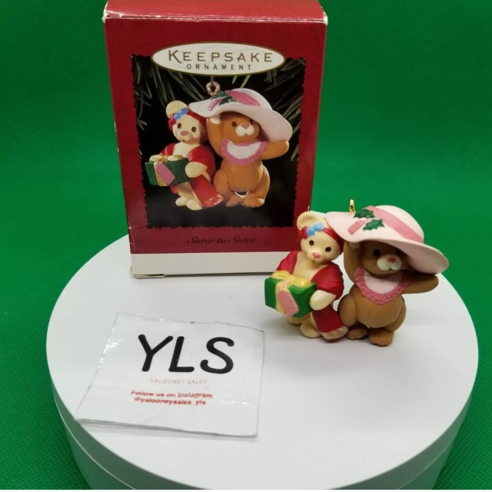 Hallmark Keepsake Ornament‎ 1996 Sister to Sister